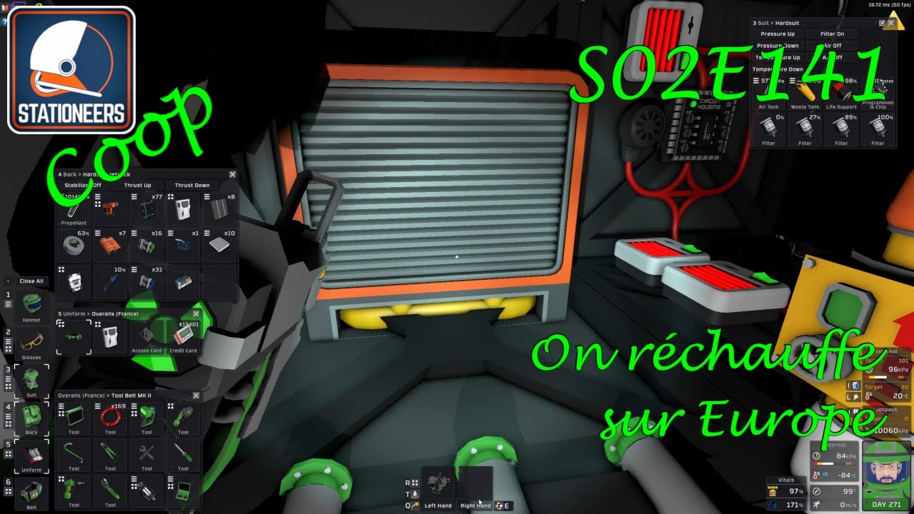 On r&eacute;chauffe | Stationeers Coop [FR] S02E141 #stationeers #gameplayfr #letsplayfr