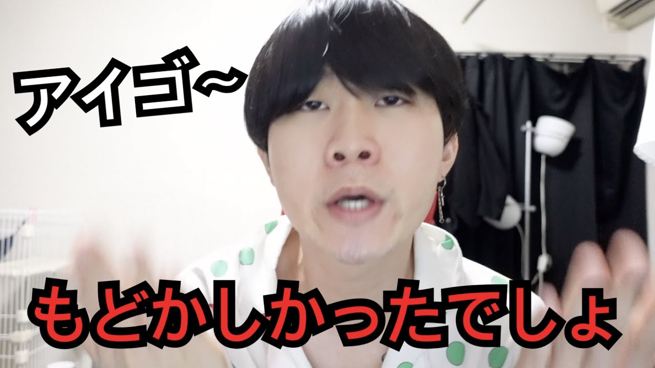 韓国語のアイゴの意味をしっかり知らなかった方はこれ見てください。すっきりする