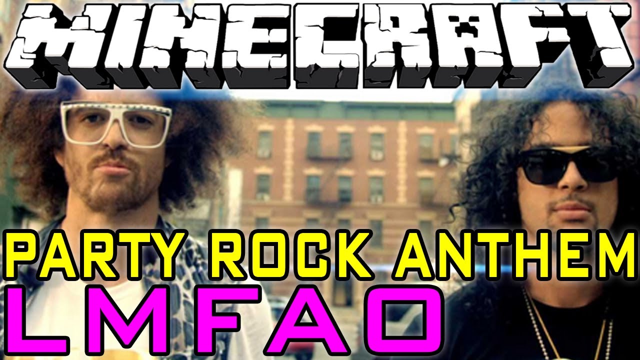 LMFAO Party Rock Anthem - Minecraft Note Blocks ♫