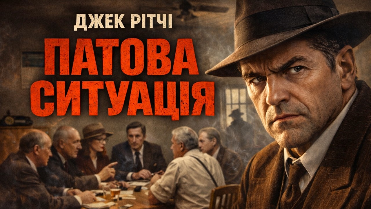 ДЖЕК РІТЧІ - ПАТОВА СИТУАЦІЯ | Читає Ярослав Макєєв #аудіокнигиукраїнською