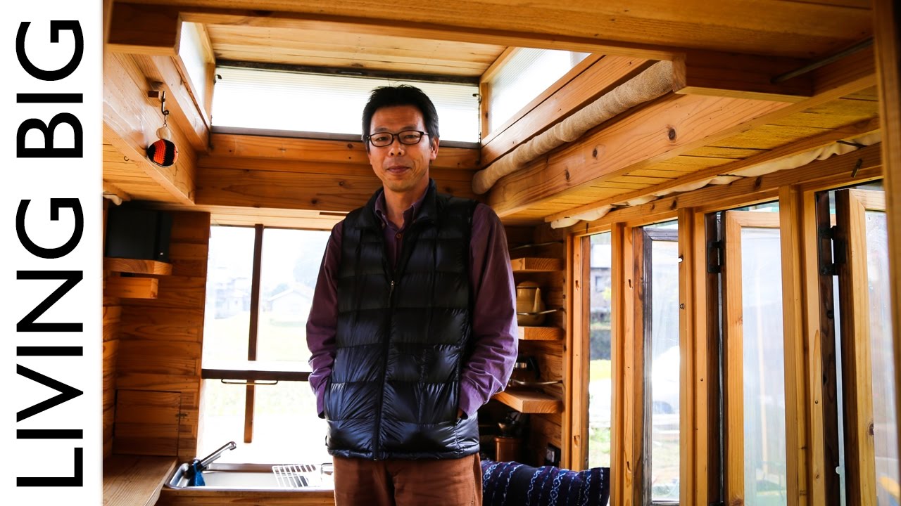 Master Craftsman In Japan Builds Amazing Tiny House On Wheels