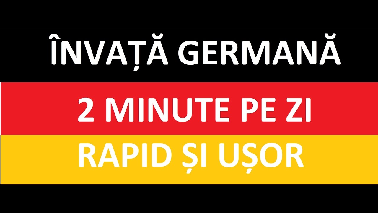 Invata germana | rapid si usor | LECTIA 76
