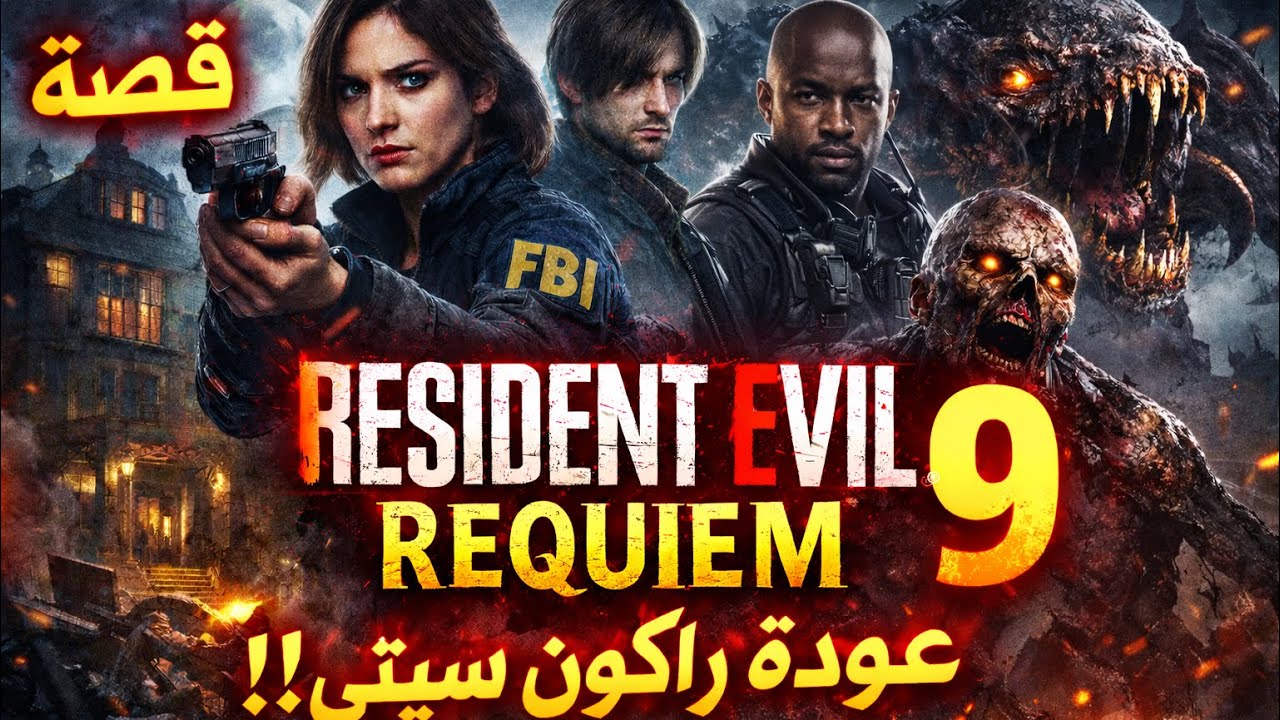 اخطر وارعب جزء في تاريخ ريزدنت ايفل القصة الكاملة Resident Evil Requiem 9 😱🔥