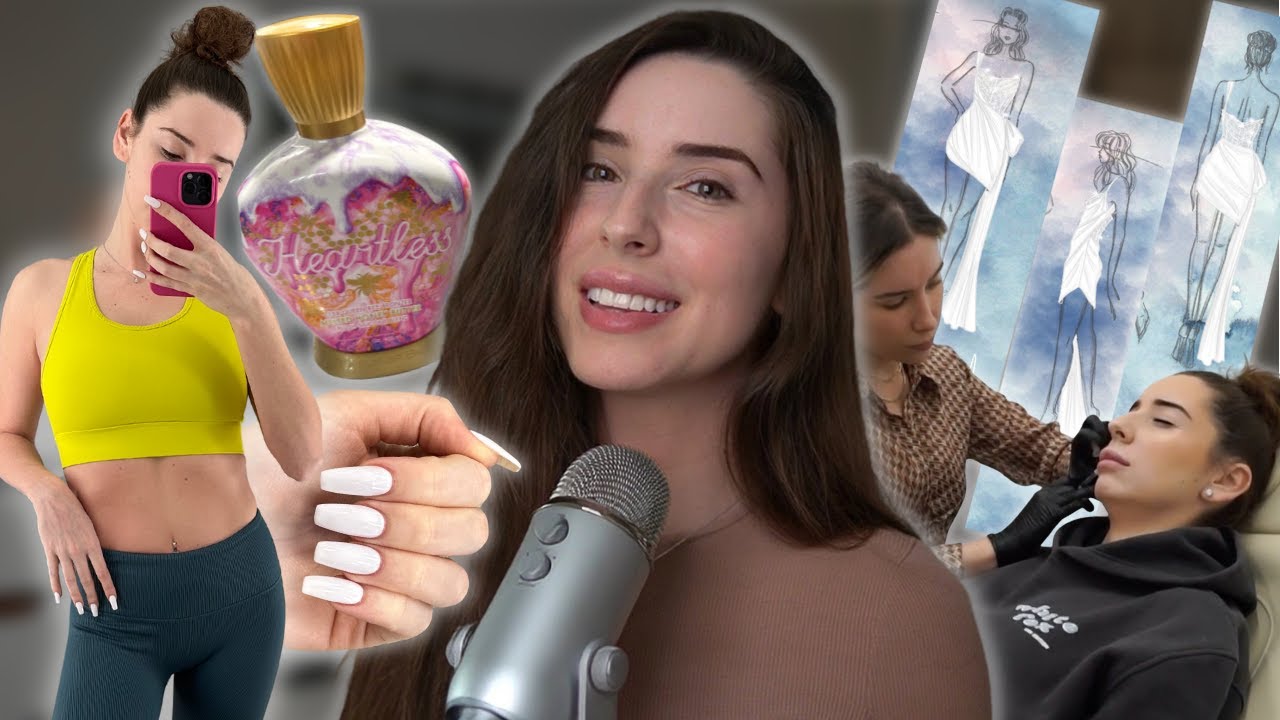 ASMR | My Wedding Beauty Prep [Fitness, Filler, Botox]