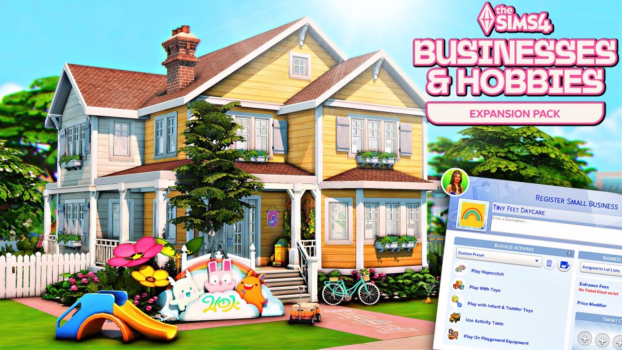 A House For a Single Mum Running a Home Daycare 🍼💕 || The Sims 4 Speed Build