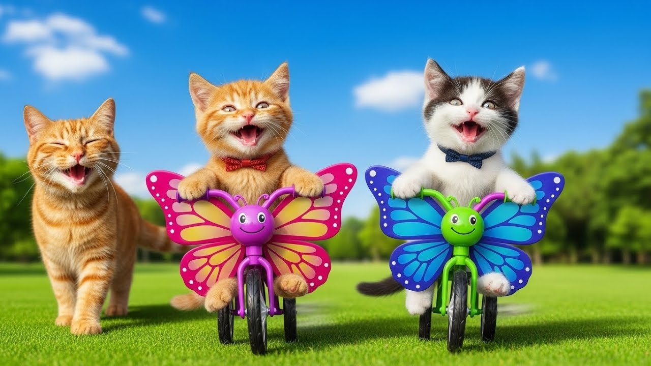 Mama Cat Hard Work Brings Dreams | A Heartwarming Kitten Story About Learning and Balance