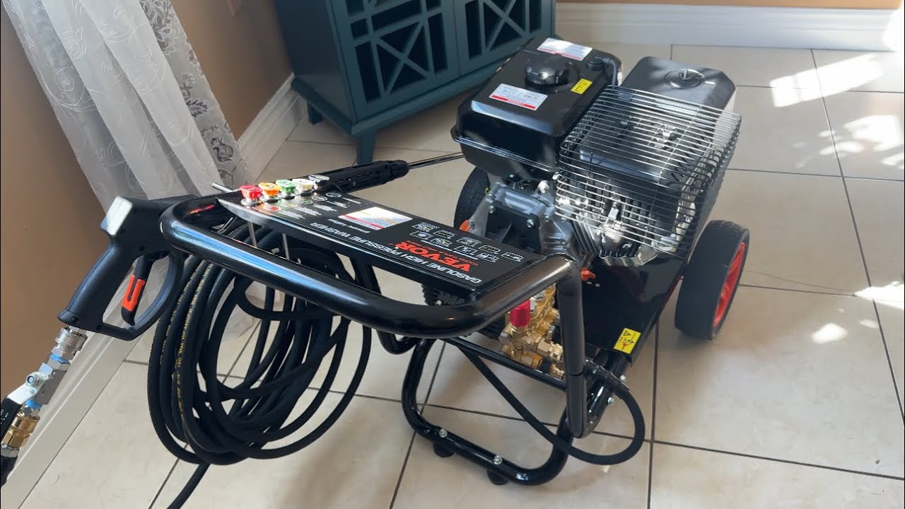 VEVOR 4GPM 4400PSI Unboxing and build