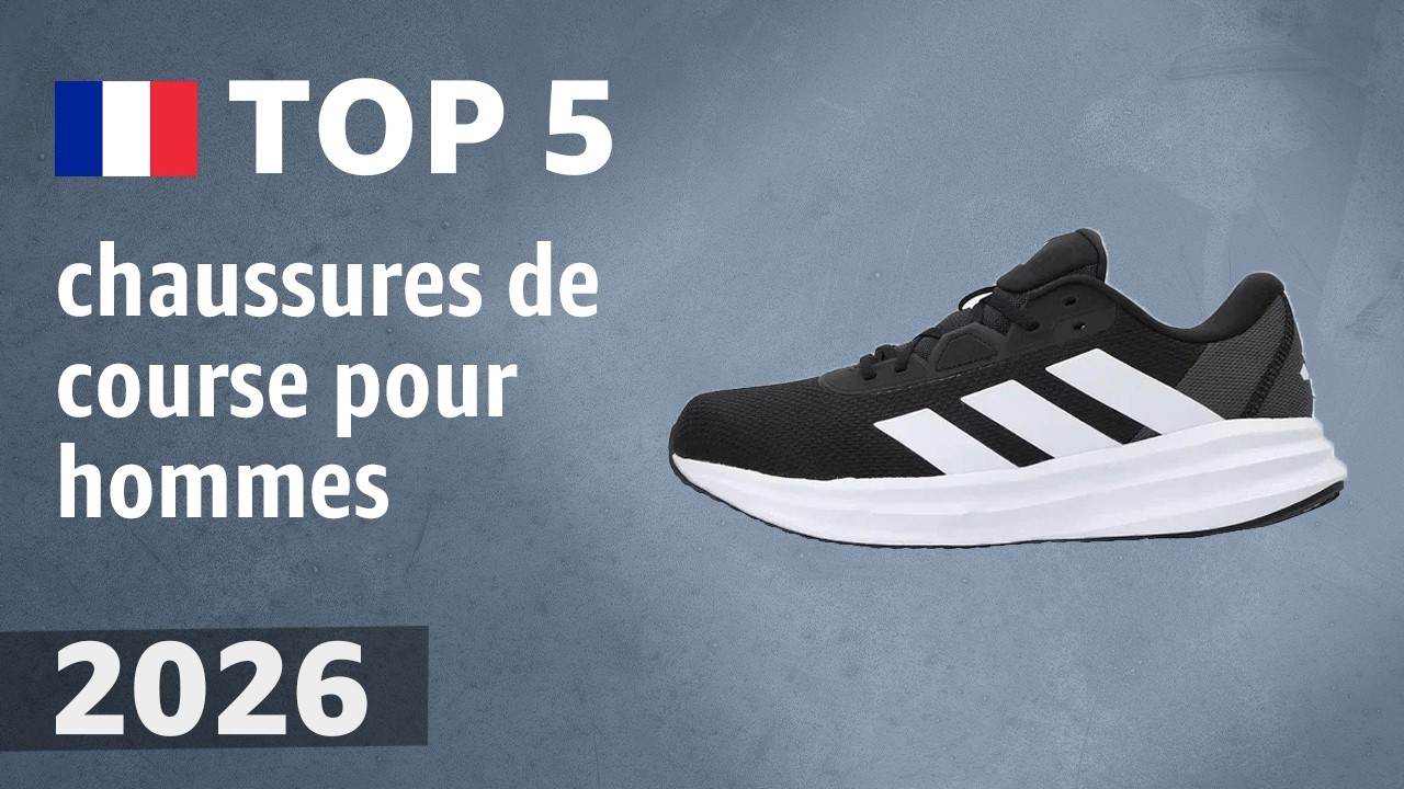 TOP 5 — Meilleures chaussures de course pour hommes. Test & Comparatif 2026