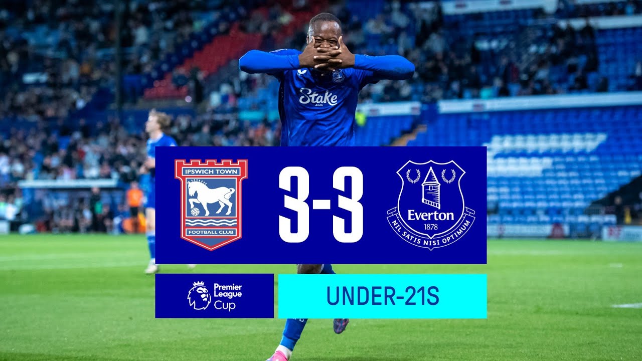 MARTIN SHERIF SCORES TWICE IN SIX-GOAL THRILLER! Ipswich Town U21s 3-3 Everton U21s
