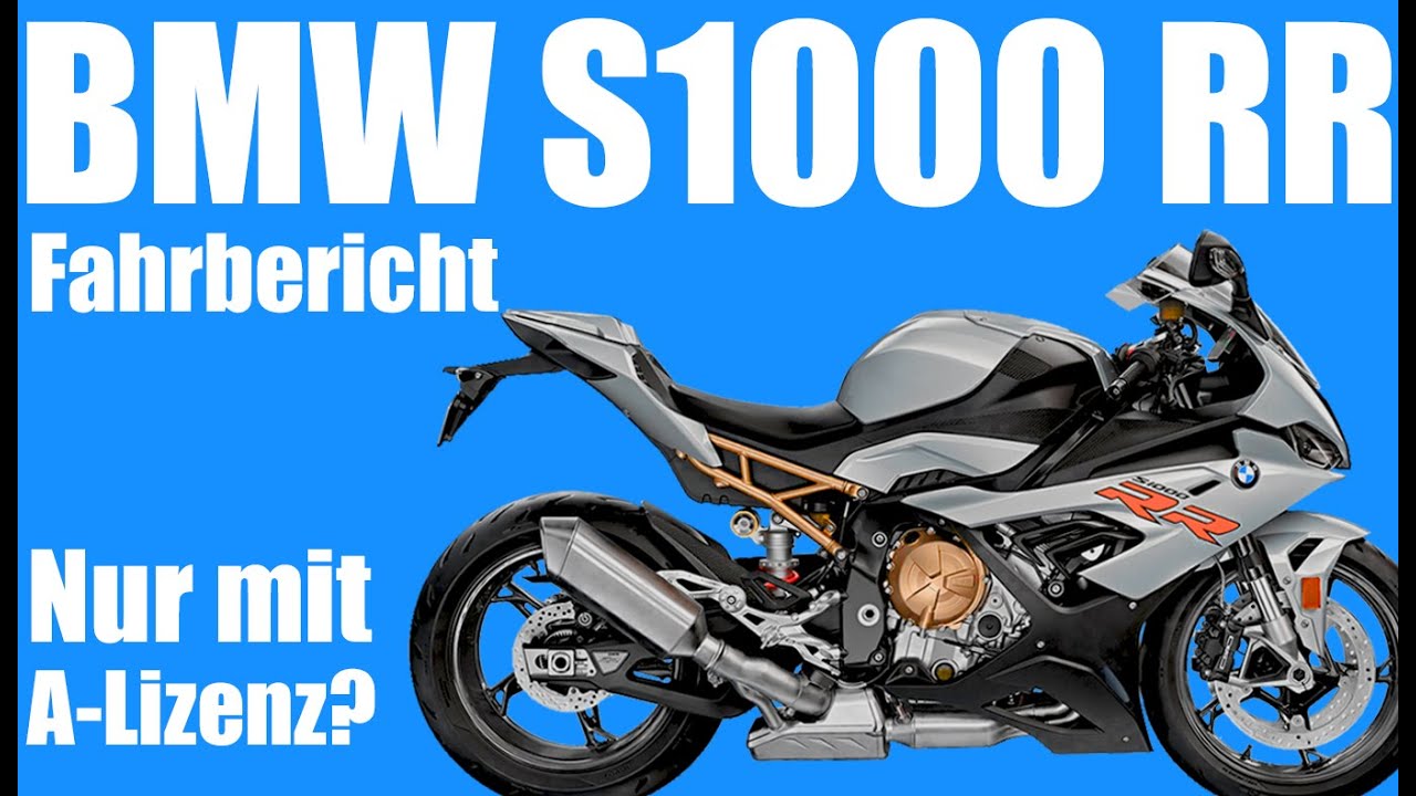 BMW S1000RR - Test Fahrbericht [Nur für den Track?]