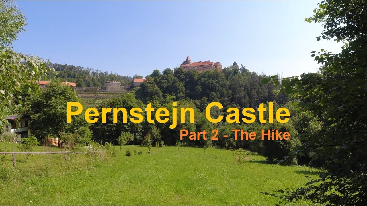 VIRTUAL TRAVEL: Pernstejn Castle - Part 2: The Hike #trains #czechia #moravia #travel #castle