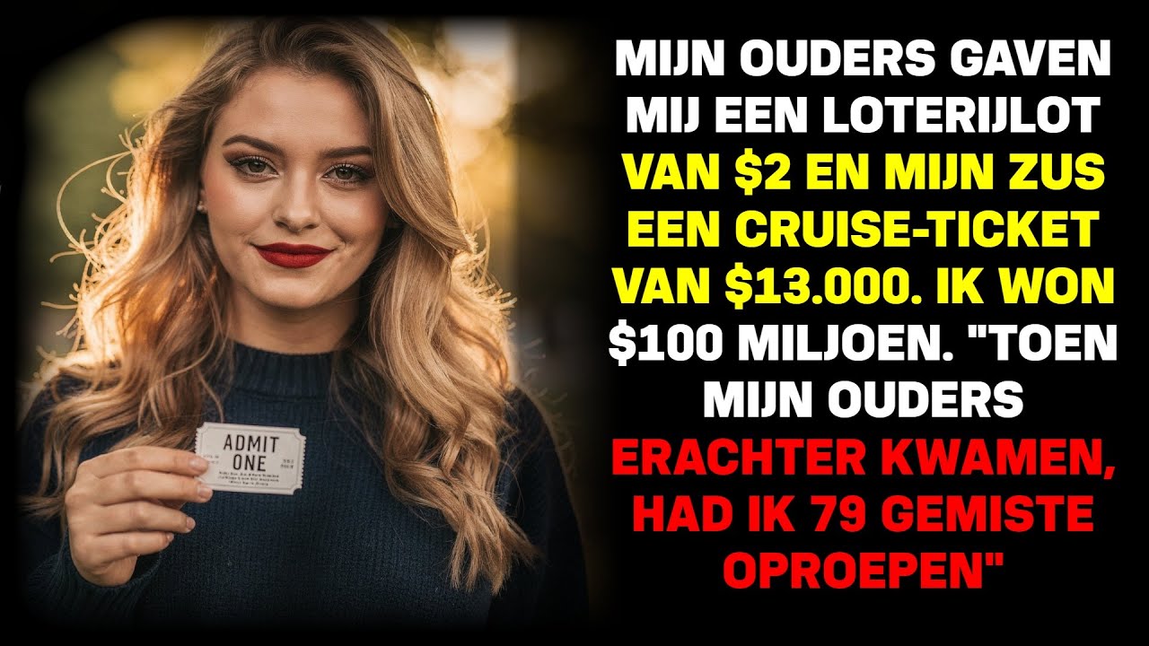 Ouders Gaven Mij Een Lot, Zus Een Cruise - Ik Won $100 Miljoen!