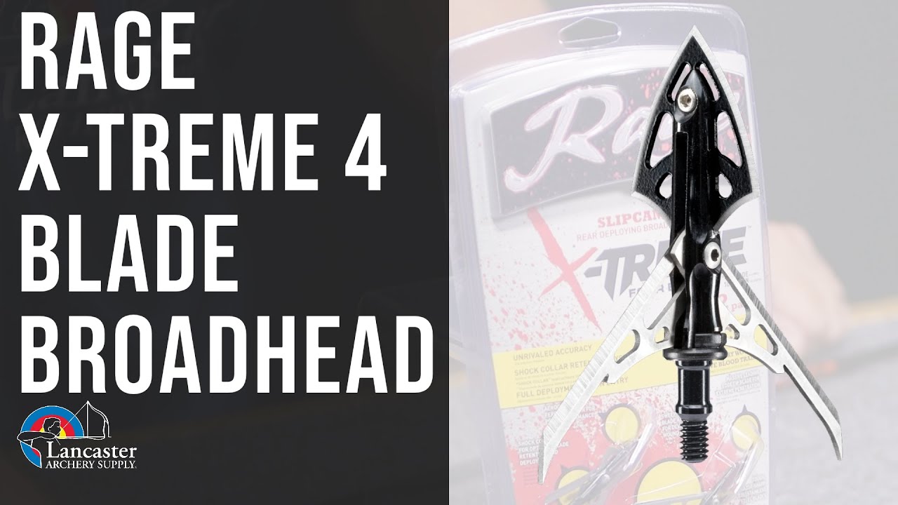 Rage X-Treme 4-Blade Broadhead