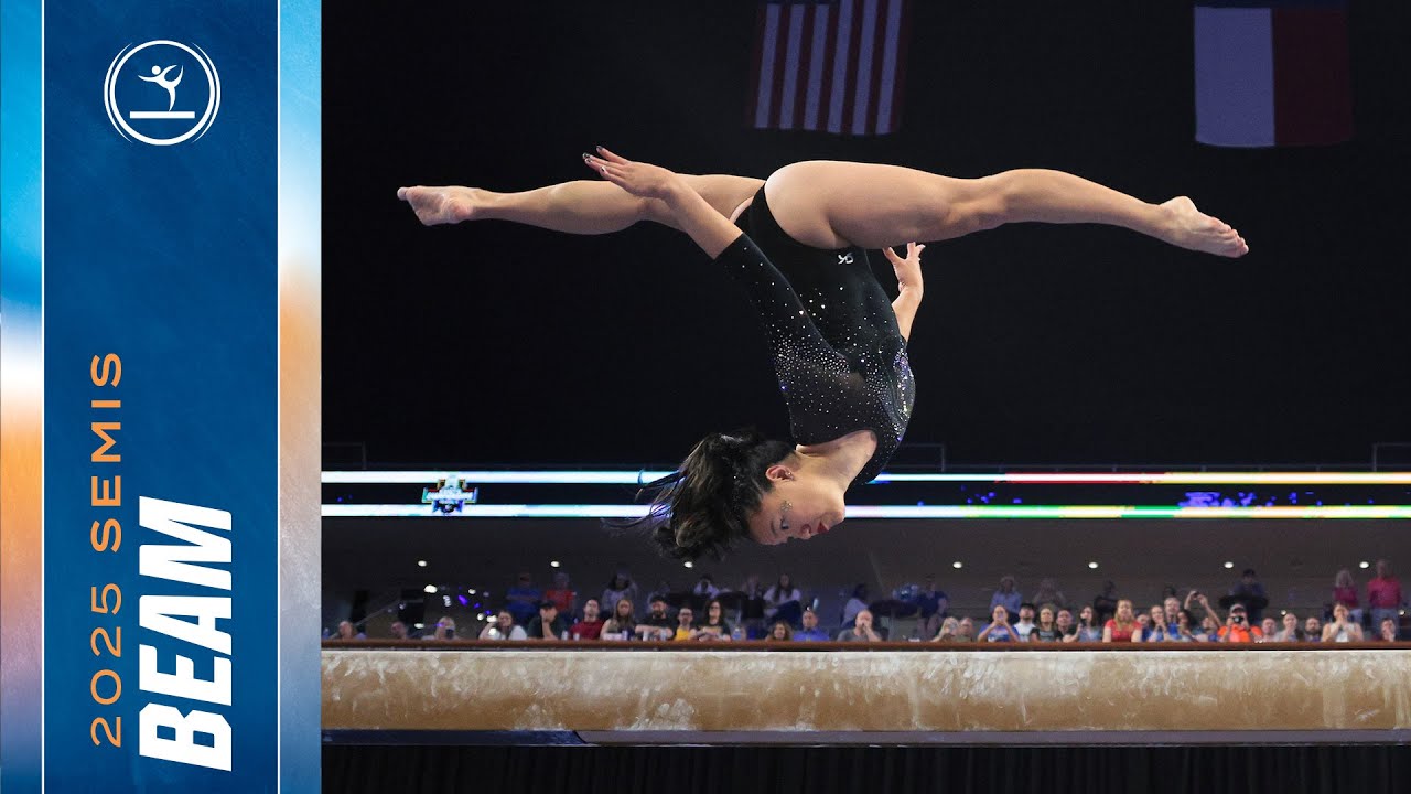 Helen Hu - Beam routine gives Missouri chance at first NCAA gymnastics title
