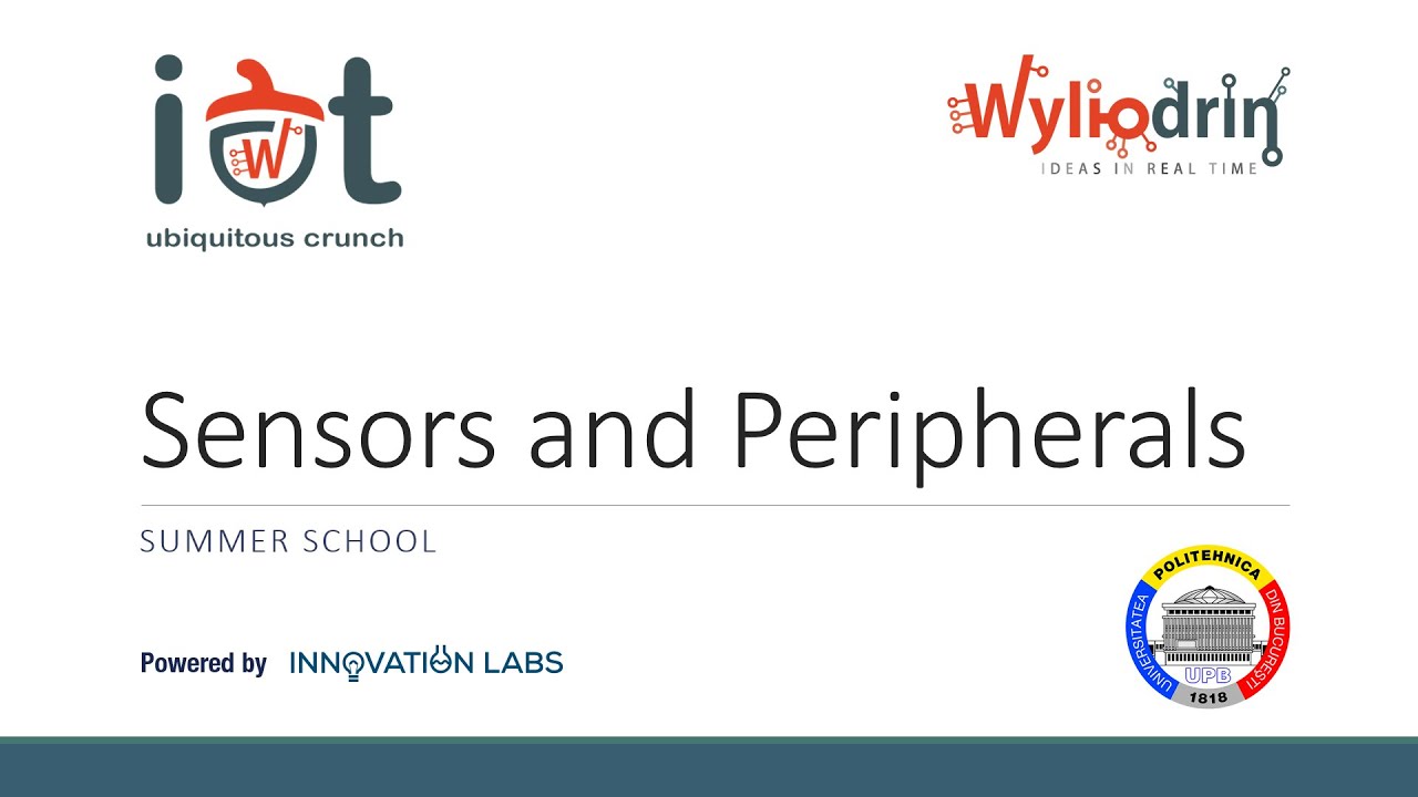 Lecture 4: Sensors and peripherals