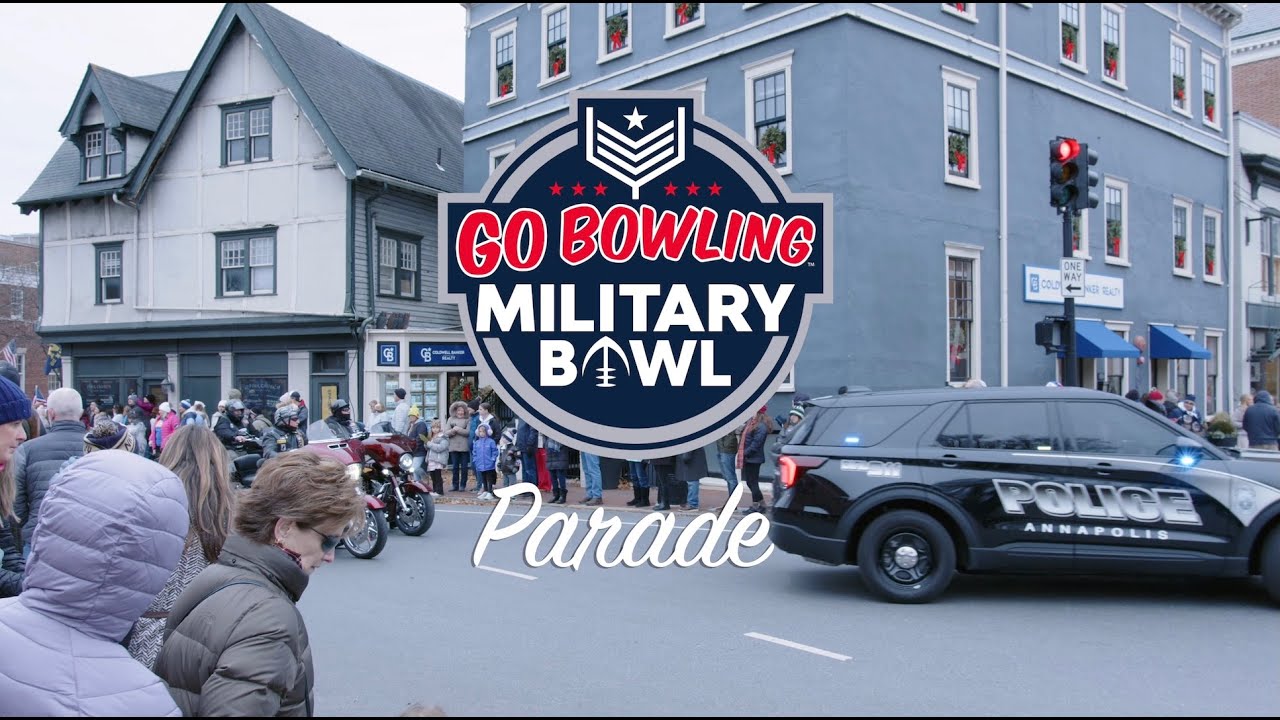 2025 Go Bowling Military Bowl Parade Annapolis MD
