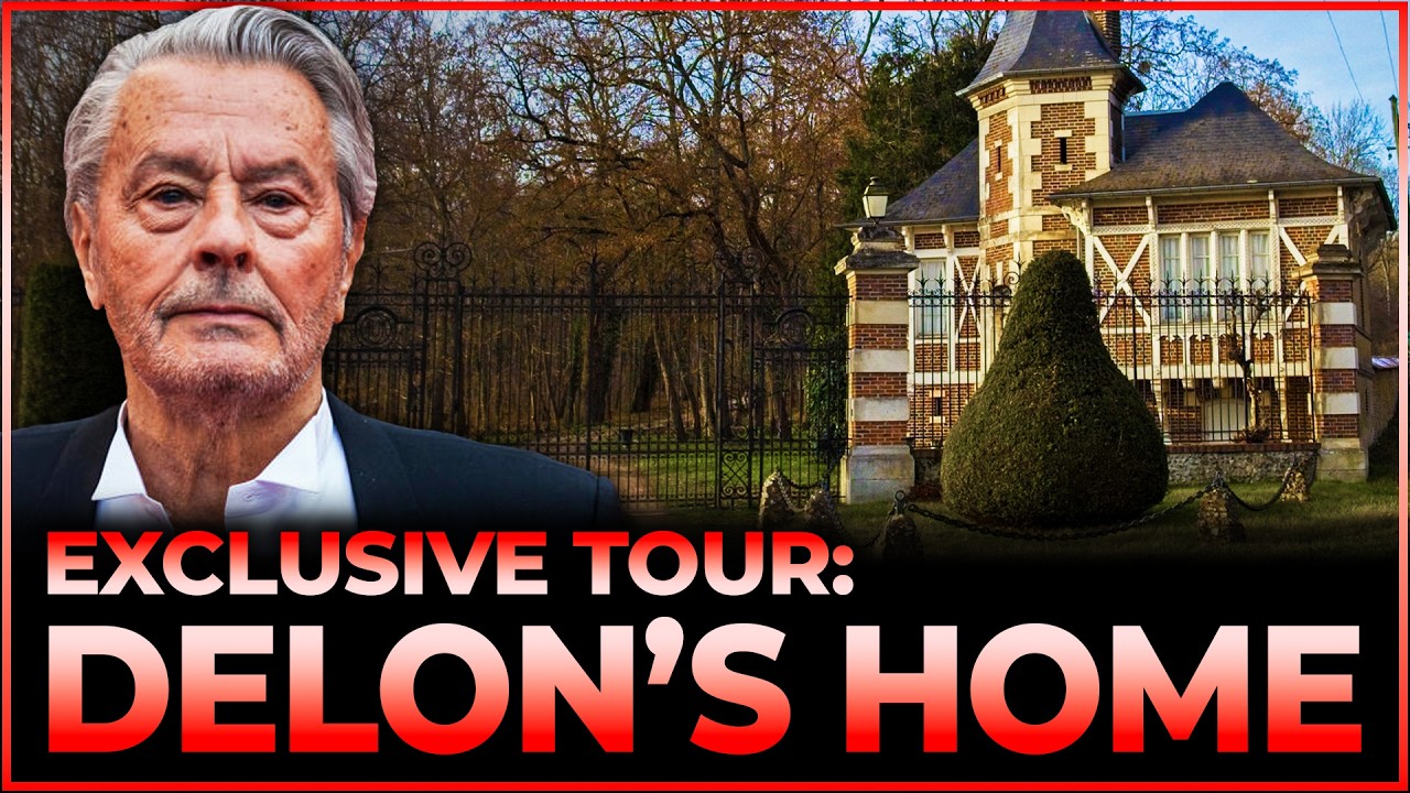 INSIDE Alain Delon’s House. 50 Years with Over 50 Dogs at Douchy Estate | Interior Design