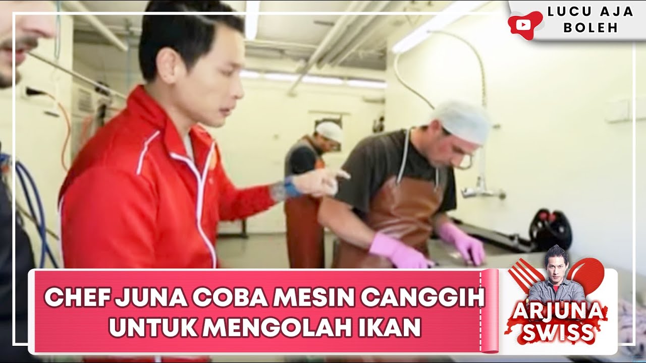 CHEF JUNA COBA MESIN CANGGIH UNTUK MENGOLAH IKAN - ARJUNA SWISS
