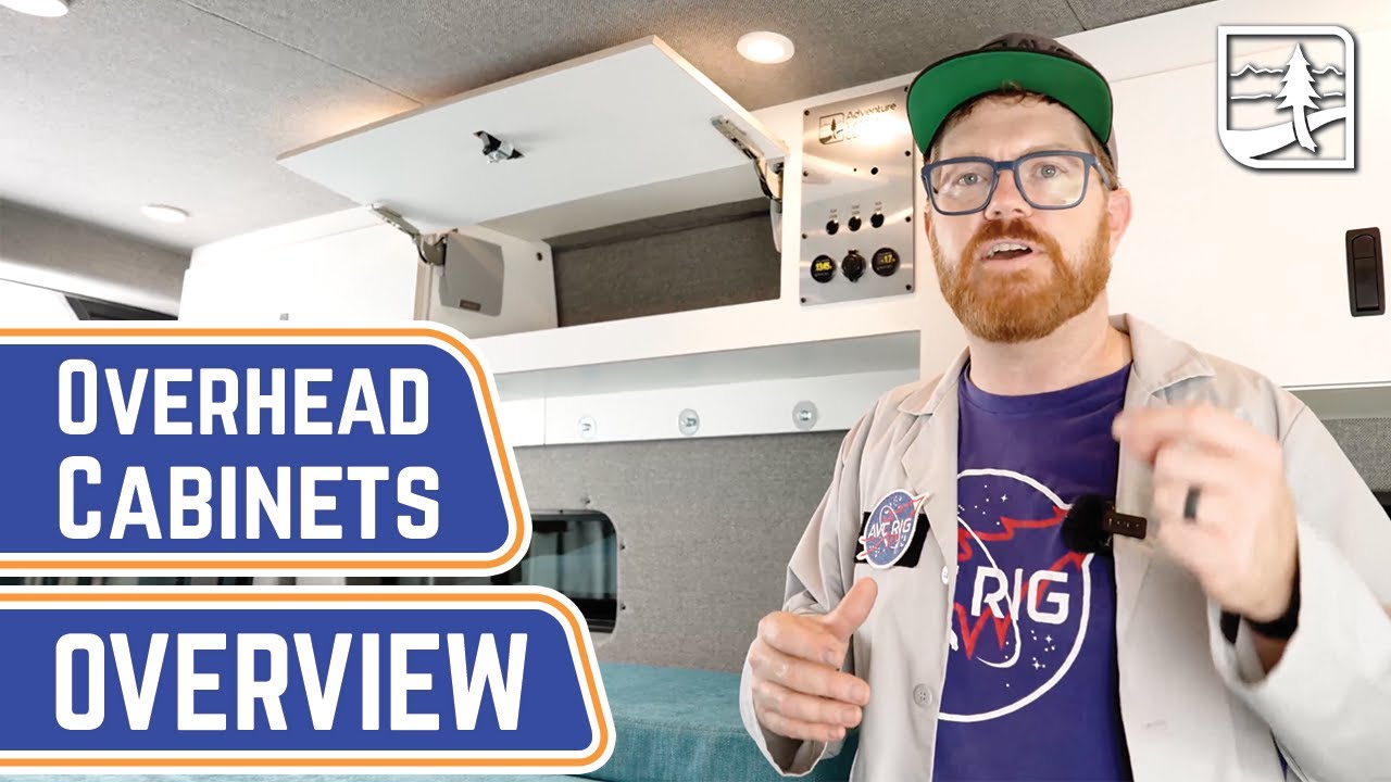 EASY DIY VAN CABINETS | AVC Overhead Cabinets OVERVIEW