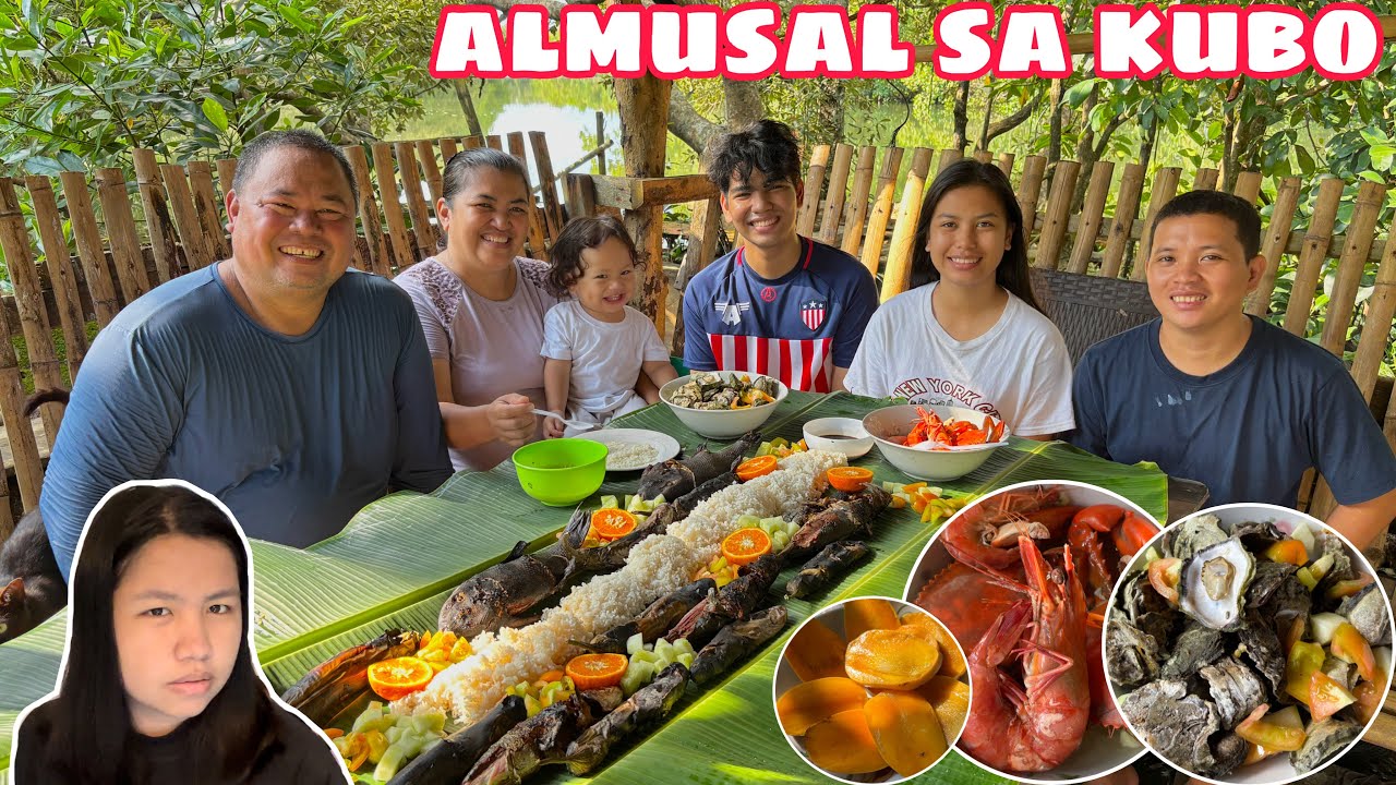 MASARAP NA ALMUSAL SA KUBO KASAMA ANG PAMILYA