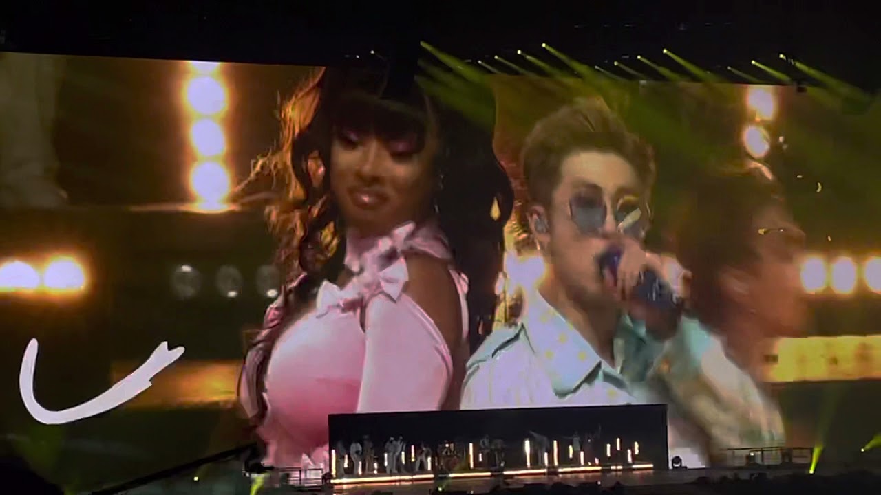 BTS & MEG THE STALLION &ldquo;BUTTER&rdquo; AT DAY 2 SOFI STADIUM