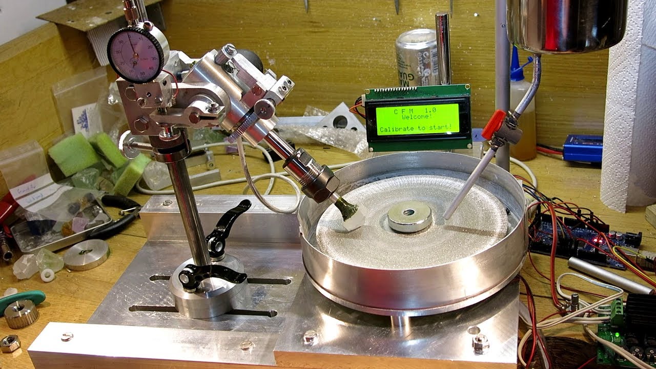 DIY Faceting Machine Part 24 - The Compact Faceting Machine