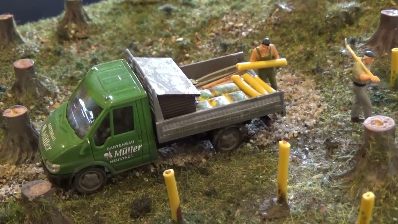 H0 Modulanlage - Ausstellung in Berg Jan. 2023