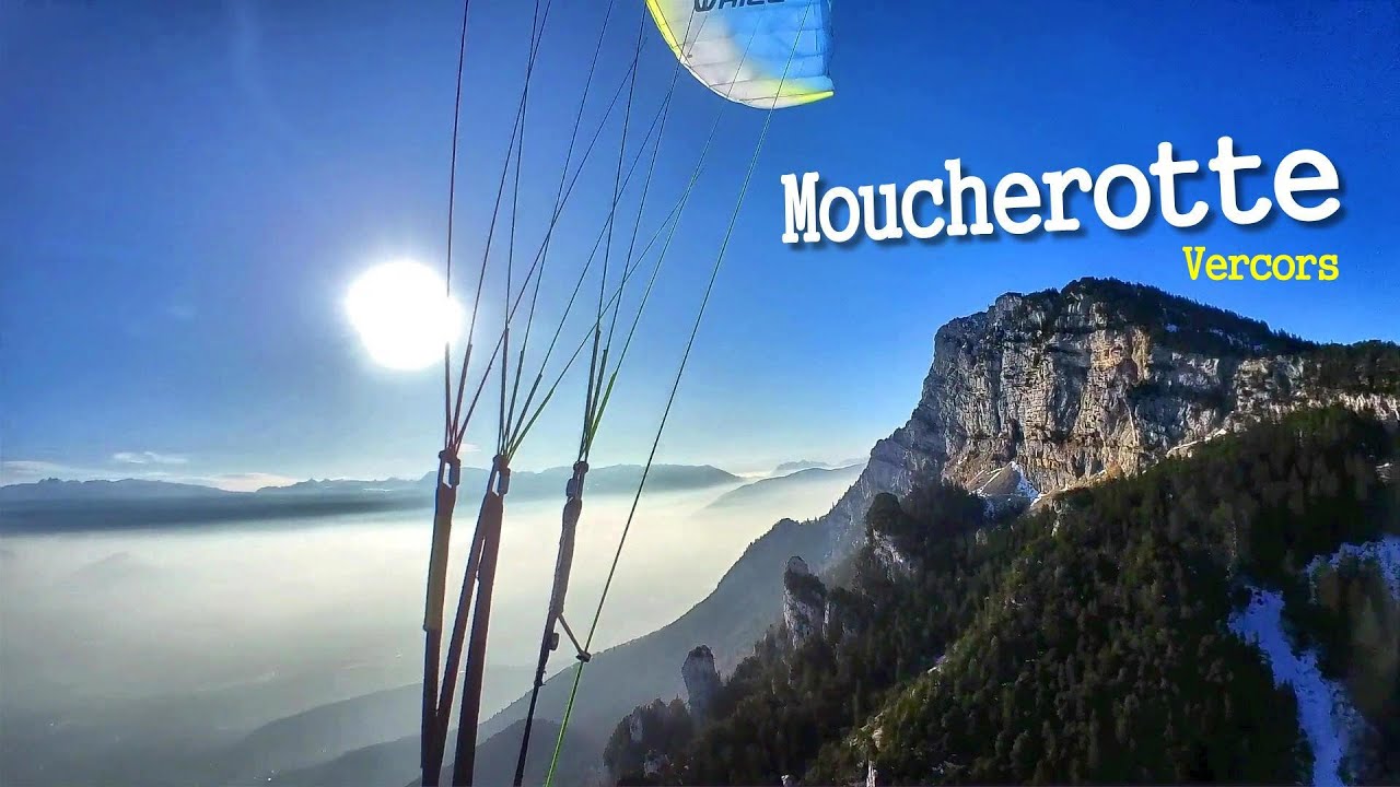😀 Marche et vol Le Moucherotte 1824 m Vercors Isère