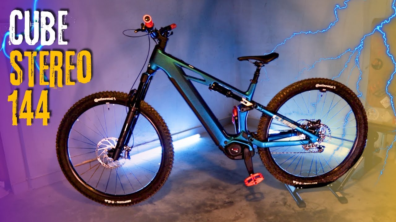 Cube Hybrid Stereo One44 eMTB / Finally a tool for the dark days.