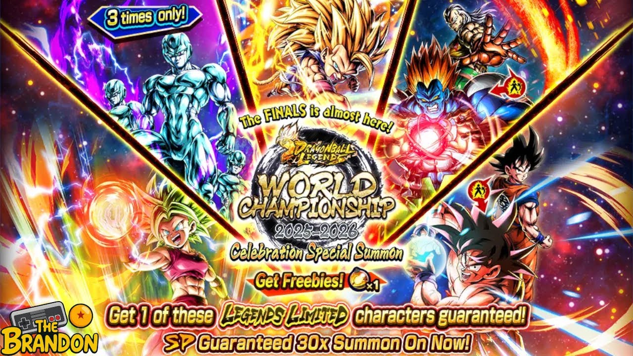 BANNER DEL WORLD CHAMPIONSHIP 2025-2026 || DRAGON BALL LEGENDS