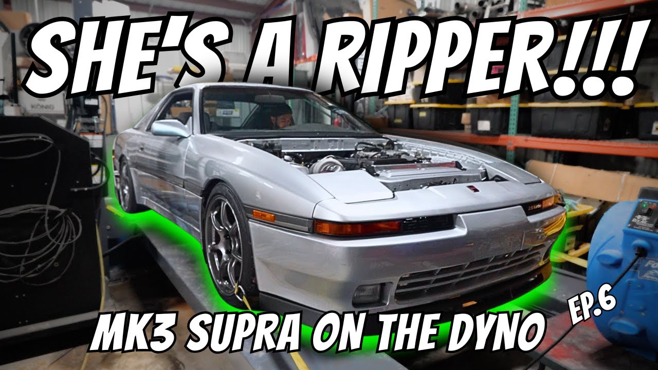 New Turbo Setup Makes GREAT Power | 1JZ MK3 Supra | Revival EP.6