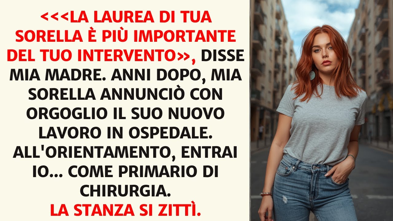 I Genitori Le Hanno Imposto La Laurea E Adesso Mia Sorella Lavora Nel Mio Ospedale.