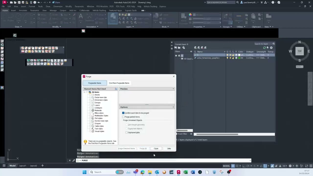 PDS Tutorial 3 - Layers Part 1 CAD vs PDS