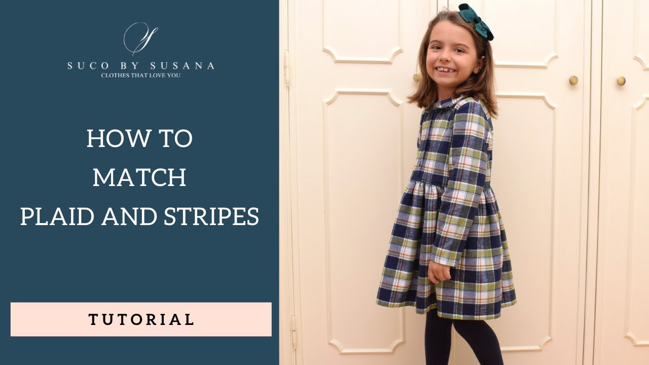 Tutorial: How to match plaid and stripes
