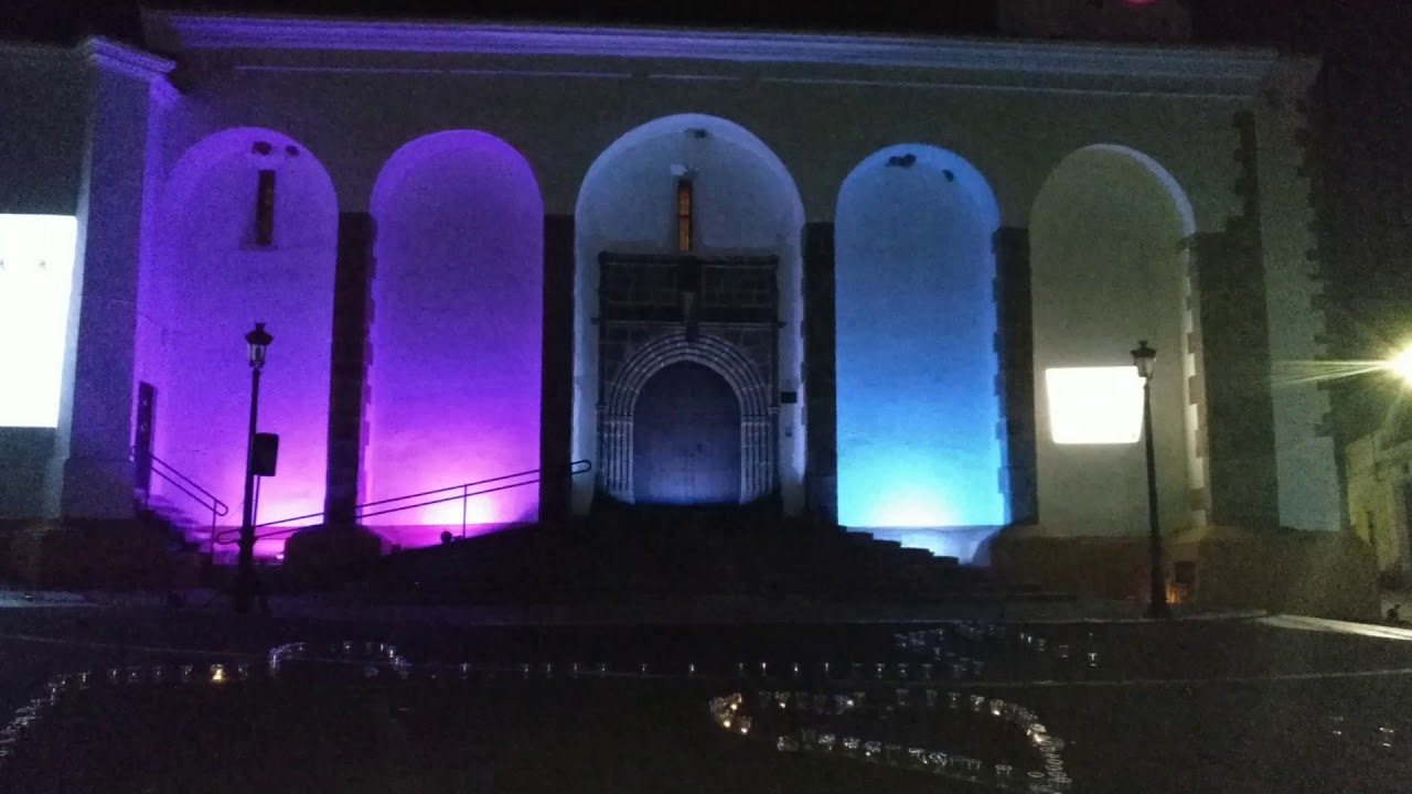 EXPECTACULAR Noche de luces y sonidos ALMENDRAL (Badajoz) 2019