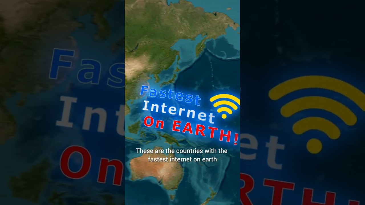 Top 5 Countries with the Fastest Internet on Earth 🌍🛜