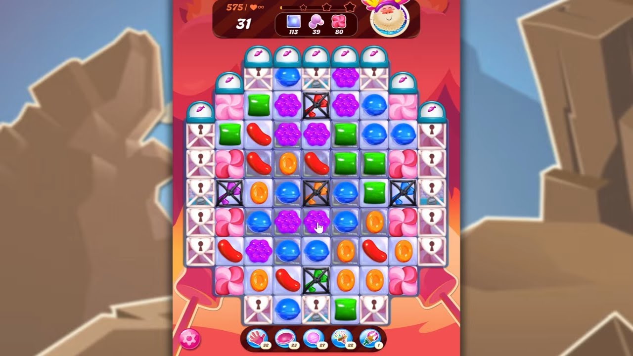 Candy Crush Saga LEVEL 575 NO BOOSTERS (new version)🐟☑️