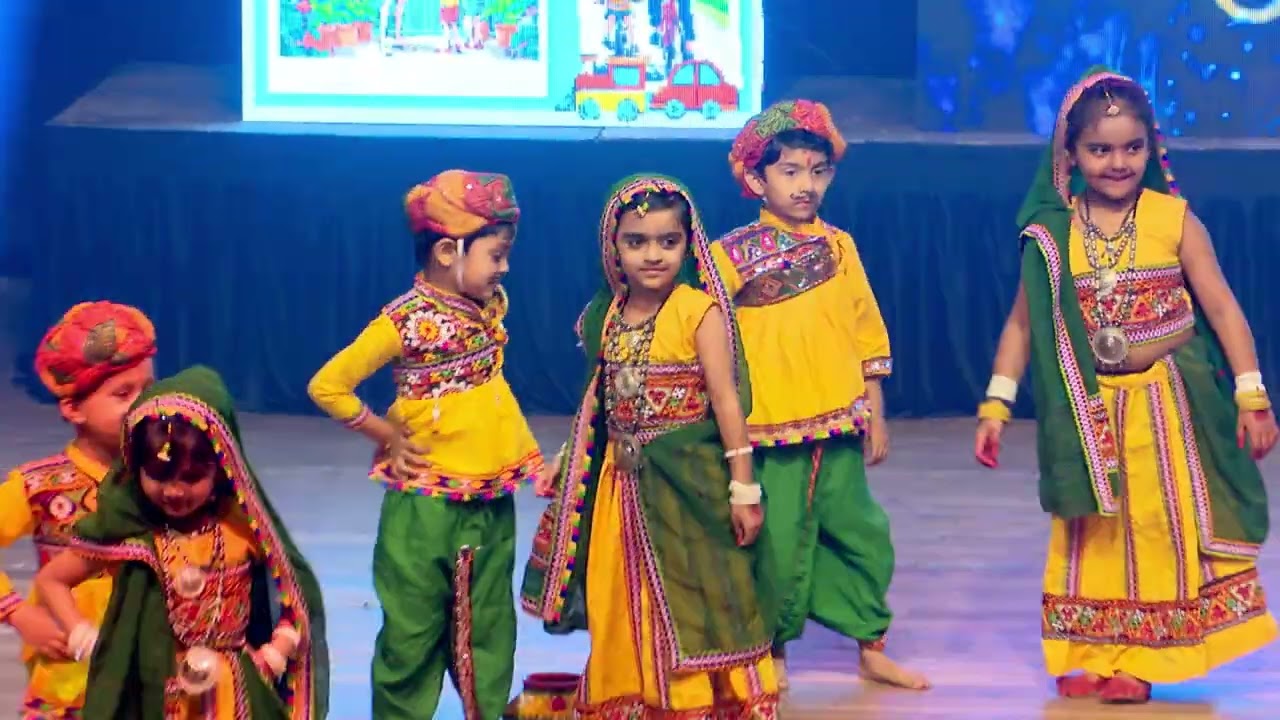 Rainbow Playhome Annual Function 2025-26 Khatte Meethe Lamhe- Chaudhri & Rangilo Songs by Sr Kg Kids
