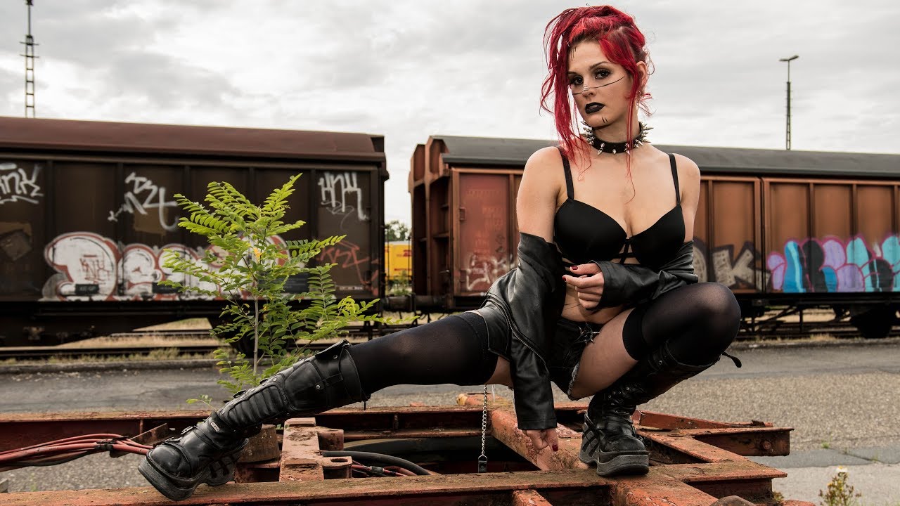 PunkGoth Photoshooting | Ciwana Black
