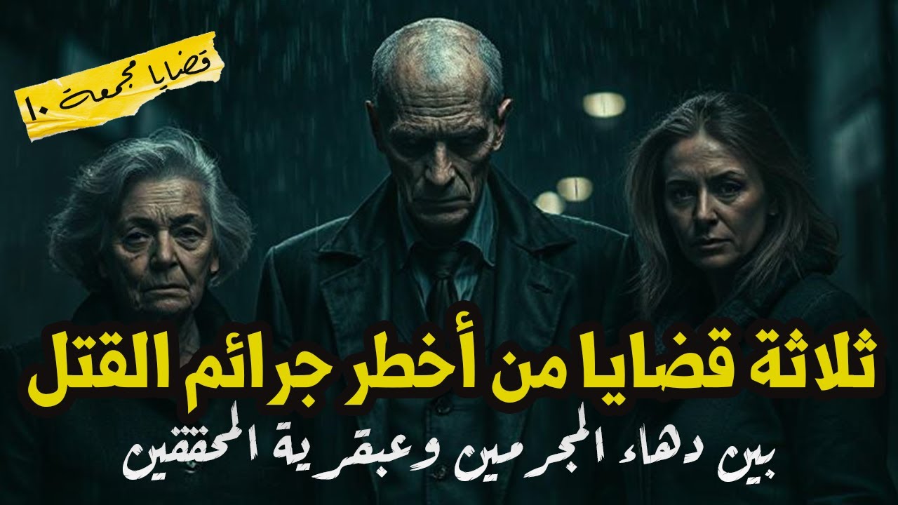 ثلاثة من أخطر جرائم القتل بين دهاء المجرمين وعبقرية المحققين تم حلها