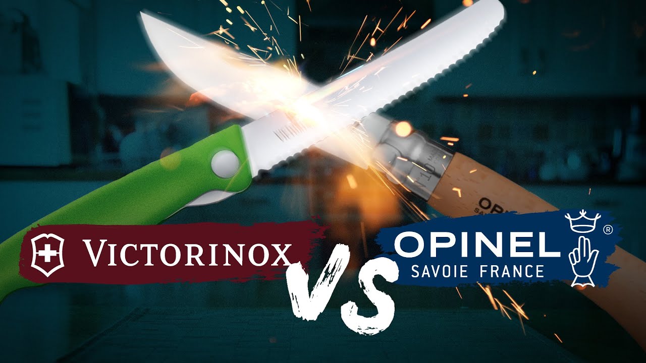 Складной кухонный нож. OPINEL VS VICTORINOX. Часть 2