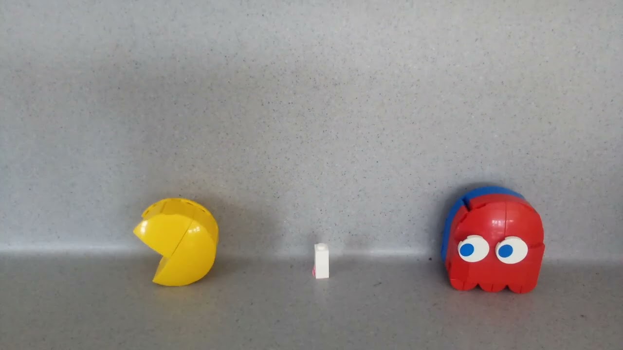 All Pac-Man Cutscenes In Lego Stop Motion