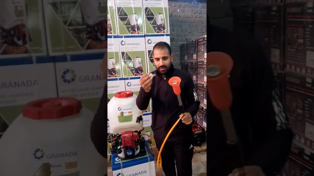 موتور جرنادا رباعى الأشواط بخاصية فصل الزيت عن البنزين