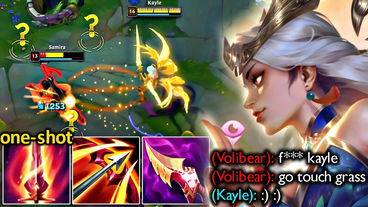 LEVEL 16 KAYLE IS THE STRONGEST CHAMPION EVER..