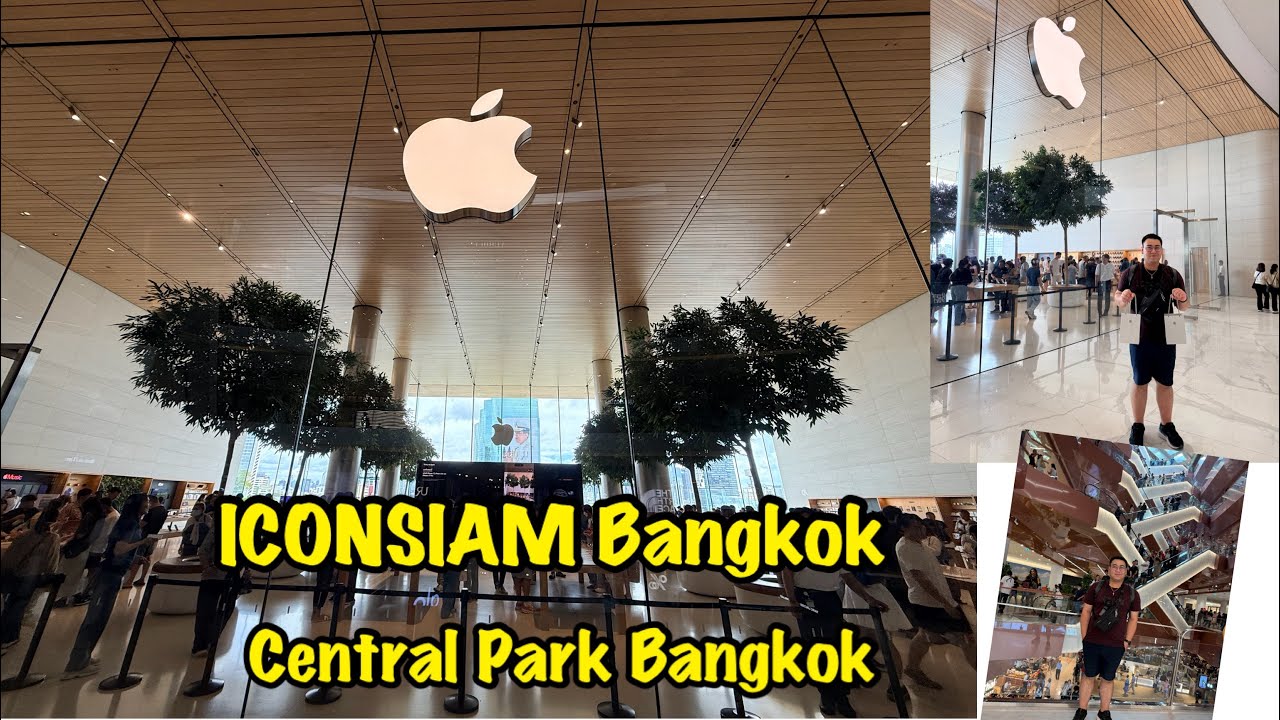 🇹🇭Weekend vlog In Bangkok Ep3 เดีนห้าง ICONSIAM Bangkok, Central Park, One Bangkok #iphone17promax 