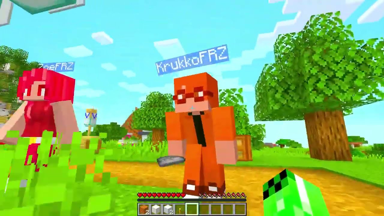 AIUTO I Tuoi AMICI Da BIMBO Creeper Su Minecraft!