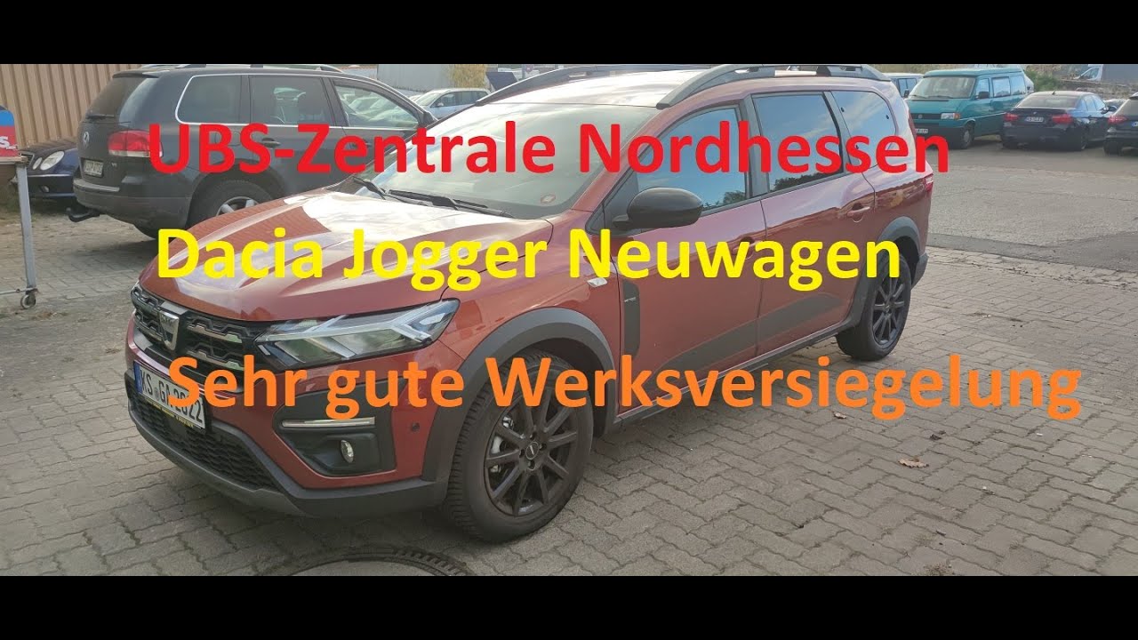 UBS-Zentrale,Dacia Jogger, Neuwagenversiegelung