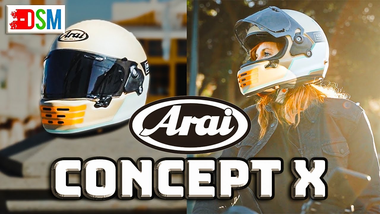 BEZPIECZEŃSTWO w stylu RETRO - Arai Concept X