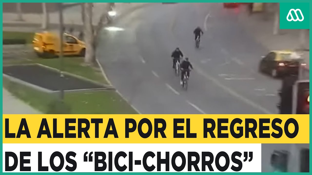 El regreso de los bici-chorros: Arriendan bicicletas para poder realizar “lanzazos”