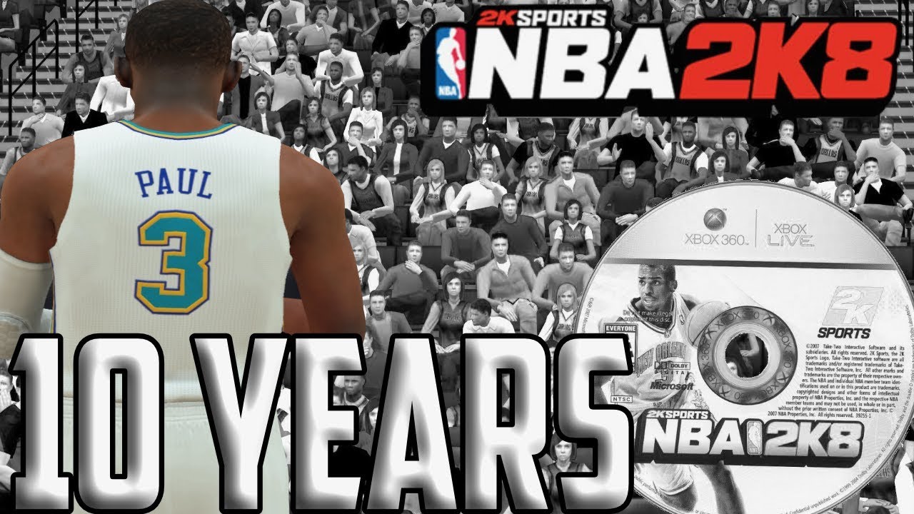 NBA 2K8 10 Years Later...